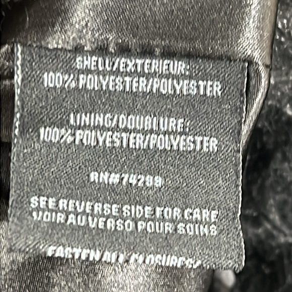 MADDEN GIRL faux fur black vest - Picture 16 of 16